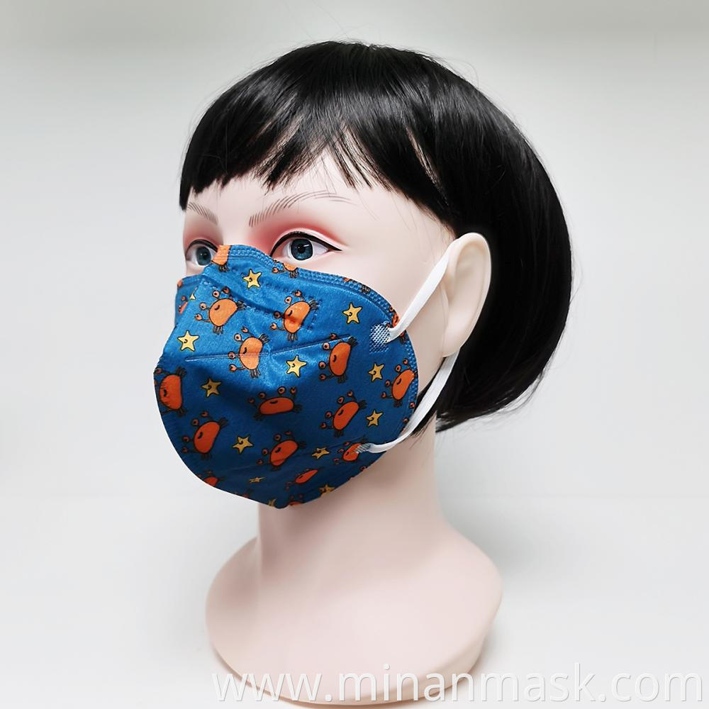 118 1 Blue Pattern Mask